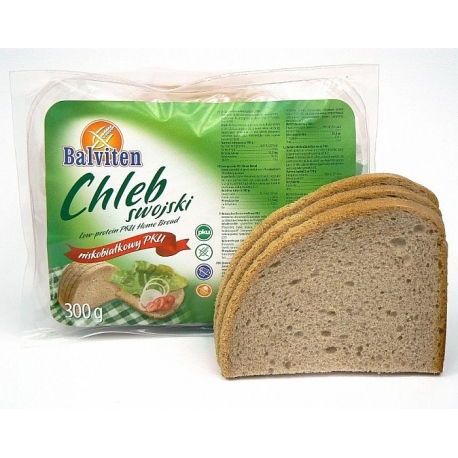 Chleb swojski niskobiałkowy PKU 300g 