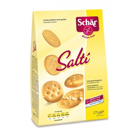 Salti - Słone Krakersy GF Schar 175g