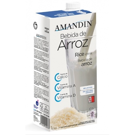 Napój ryżowy naturalny Amandin 1000ml