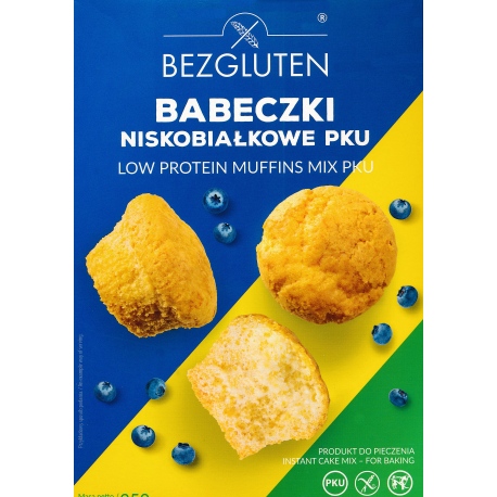 Muffinsy niskobiałkowe PKU (ciasto w proszku) 250g
