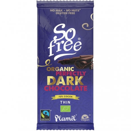 Pamil Czekolada ciemna 72% kakao - 80g