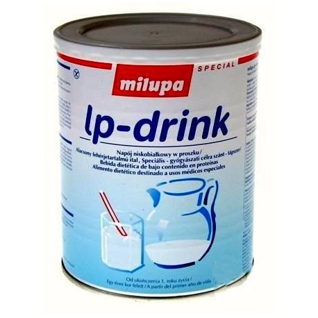 Milupa lp-drink 400g Niskobiałkowy napój w proszku 