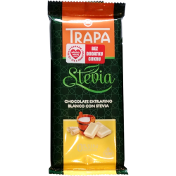 Czekolada Biała ze stevią bez cukru 75g Trapa